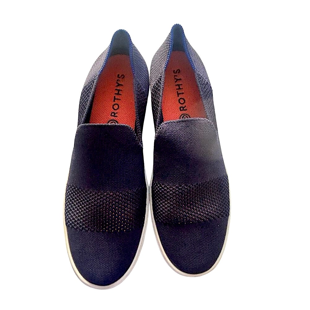 Rothy’s Navy Slip-On Sneakers Women’s 10.5